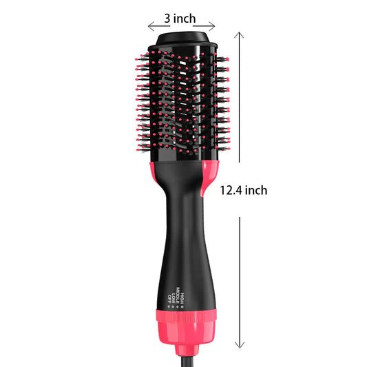 One Step Hot Air Brush - Dryer | Straightener | Curler